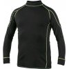 CXS Reward detské termo tričko čierna/zelená
