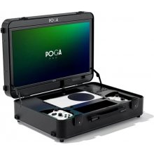 POGA Pro – cestovný kufor s LCD monitorom pre herné konzoly – čierny PS4