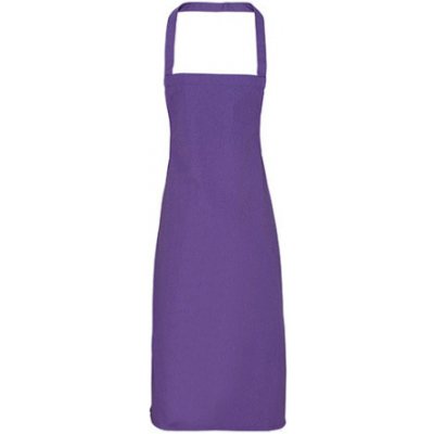 Premier Workwear Zástera s trakmi z biobavlny (bez vrecka) PR102 Purple Pantone 269 60 x 87 cm