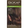 Biosline Biokap farba na vlasy 5.34 Medová kaštanová 140 ml
