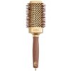Olivia Garden Expert Blowout Straight Square Brush Gold & Brown 50 mm