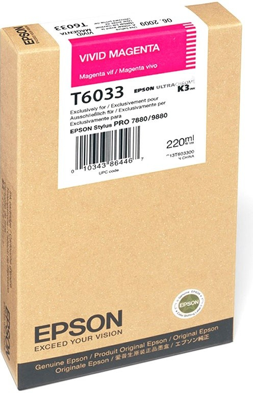 Epson T6033 Vivid Magenta - originálny