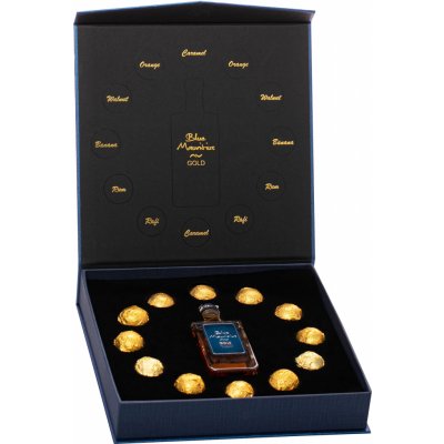 Blue Mauritius Gold 40% 0,05 l (dárčekové balenie pralinky)