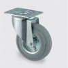 Transportné koliesko TENTE 100 mm, otočné, sivá guma