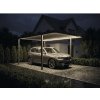 Konsta Carport Prístrešok na auto 300x500cm stĺpiky 8x8cm antracit
