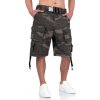 Surplus pánske cargo šortky DIVISION black camo Farba: čierny maskáč, tmavý maskáč, Veľkosť: S