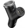 BASEUS RYCHLÁ NABÍJAČKA AUTO 2x USB 40W + ZÁSUVKA ZAPAĽOVAČA 3,4A (CCALL-YX01)