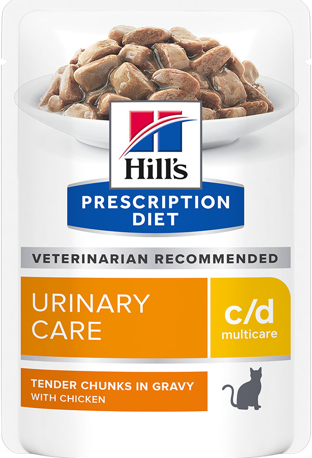 Hill´s Prescription Diet c/d Multicare Urinary Care s kuracím 24 x 85 g