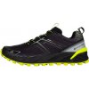 Alpine Pro HERMONE čierno-žltá športová obuv s antibakteriálnou stielkou nízka + osviežovač obuvi - EU 45