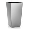 Kvetináč Lechuza Cubico 40 (75cm) Barva: Stříbrná kompletný set