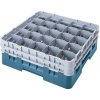 Cambro Kôš Camrack 25 pozícií, výška pohára 13,2 cm - Tyrkysová| TOM, R-25S434-414