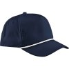 Beechfield Kšiltovka B 194R, 5 panelová, golfová COT53194R96399-navy/white UNI Navy/bílá