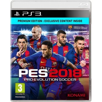 Pro Evolution Soccer 2018 (Premium Edition) od 18,67 € - Heureka.sk