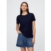GAP Cotton T Shirt Ladies modrá