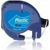 Kompatibilná páska pre DYMO 59426 LetraTag (S0721600) 12mm čierna tlač/modrý plastový podklad