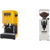 Gaggia New Classic E24 BC, yellow + Eureka Mignon XL, CR white