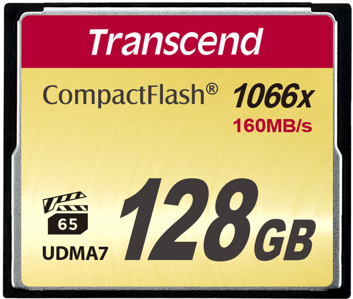 Transcend CompactFlash 128GB TS128GCF1000