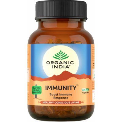 Immunity kapsule Podpora imunity Organic India 60 kapsúl