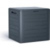 Prosperplast Záhradný box Prosperplast WOODEBOX antracit 140L