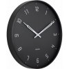 Dizajnové nástenné hodiny 5950BK Karlsson 40cm (8714302727825)