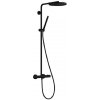 Hansgrohe Pulsify S Puro - Sprchový set s termostatom, priemer 26 cm, 1 prúd, EcoSmart, matná čierna 24223670
