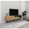 Hanah Home TV skrinka Alba – Atlantická borovicové/antracit