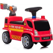 LEAN CARS hasičské auto na baterky s bublinami červené