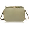 Paolo Peruzzi Dámska kožená taška cez rameno | olivová KV-03-GR