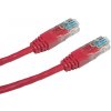 CNS Network patch kábel Cat5E, UTP, 0,5m, červený 1502