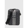 Guess PU 4G Printed Stripes Tablet Bag 10 GUTB10P4RPSK black