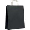 Veľká darčeková taška, čierna