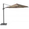 Slnečník Challenger 1 Classic Platinum Veľkosť: ø 350 cm, Farba rámu: Antracitová, Farba látky: Taupe