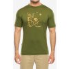 Merino tričko Sensor Merino Active Hiking Tee SS - safari green