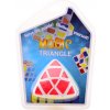 Hlavolam magický trojúhelník, na kartě 14x6x19cm