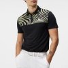 Pánska polokošeľa J.Lindeberg Jeff Tour Golf Polo Black XXL