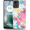 Picasee silikónový čierny obal pre Motorola Moto E14 - Farebná strecha