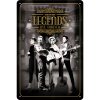 Plagát plechový 20x30 cm Legends Live Forever
