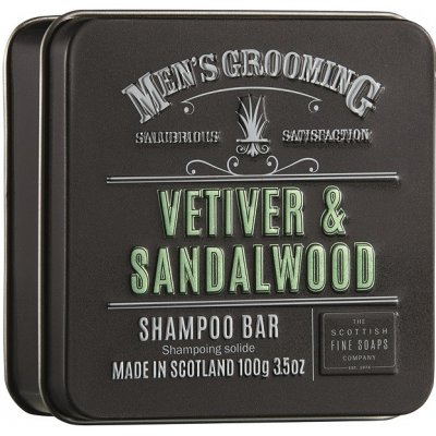 Scottish Fine Soaps Men’s Grooming Vetiver & Sandalwood tuhý šampón 100 g