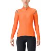 Castelli Tutto Nano RoS W, Red orange Veľkosť: S Dámsky zateplený dres do prechodného obdobia