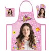BrandMac Dievčenská zástera Soy Luna s chňapkou