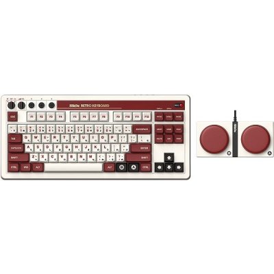 8BitDo Retro Mechanical Keyboard Fami Edition + Dual Super Buttons 6922621504283