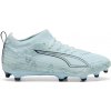 Detské kopačky Puma, ULTRA 6 MATCH FG/AG JR Svetlomodrá,Čierna, 33 EU