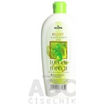 Alpa Luna šampón bylinný s lopúchom 430 ml od 1,88 € - Heureka.sk