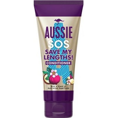 Aussie SOS Save My Lengths! Conditioner - Kondicionér pre obnovu poškodených dlhých vlasov 200 ml