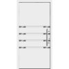 Splendoor Hliníkové vchodové dvere Moderno M450/B, biele, 110 P