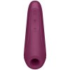 Satisfyer Curvy 1+ Red/ Rose - Stimulátor Klitorisu