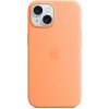 iPhone 15 Silicone Case with MagSafe - Orange Sorbet *Rozbalený* MT0W3ZM/A