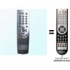 Predátor Humax RS-501 RS501 náhradný diaľkový ovládač iného vzhľadu také pro UD FOX od UPC
