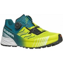 Scarpa Ribelle Run Kalibra HT Lime Green Deep Lagoon