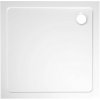 Aqualine TECMI vanička z liateho mramoru, štvorec 90x90x3cm PQ009